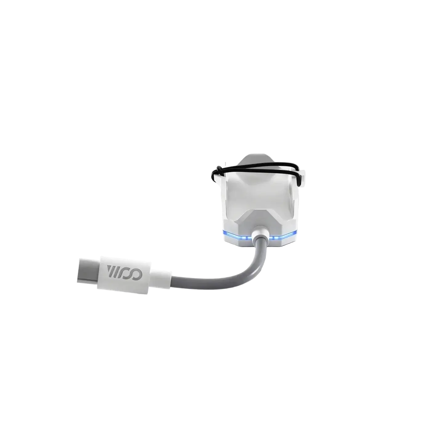 WOO Sport 4.0 Charger with USB-C connector for wireless charging of WOO 4.0 Sensor.