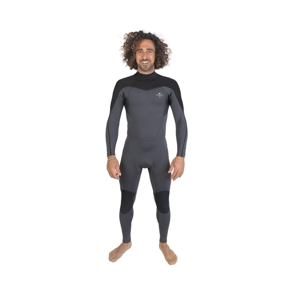 Sooruz FLY+ 5/4 Mens Fullsuit Back Zip - Grey (H22)