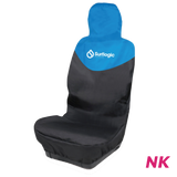 Surflogic Waterproof car seat cover Single - Black&Cyan