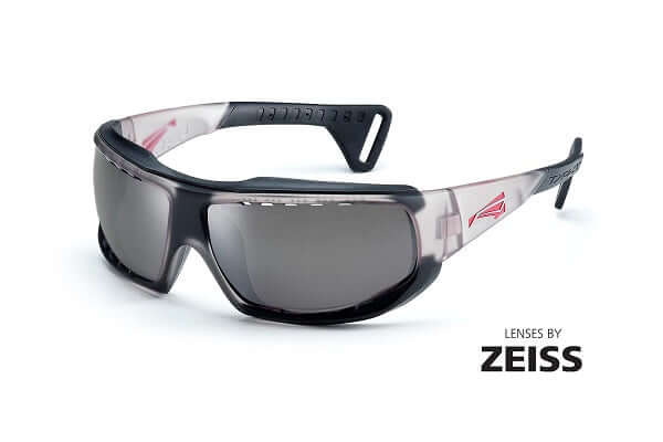 LiP sunglasses Typhoon in Transparent Grey, Smoke Lenses for watersports