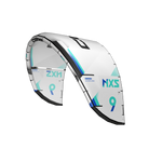 Core NXS all-round kitesurfing kite in white and black