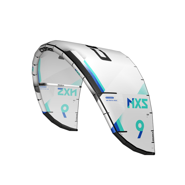 Core NXS all-round kitesurfing kite in white and black