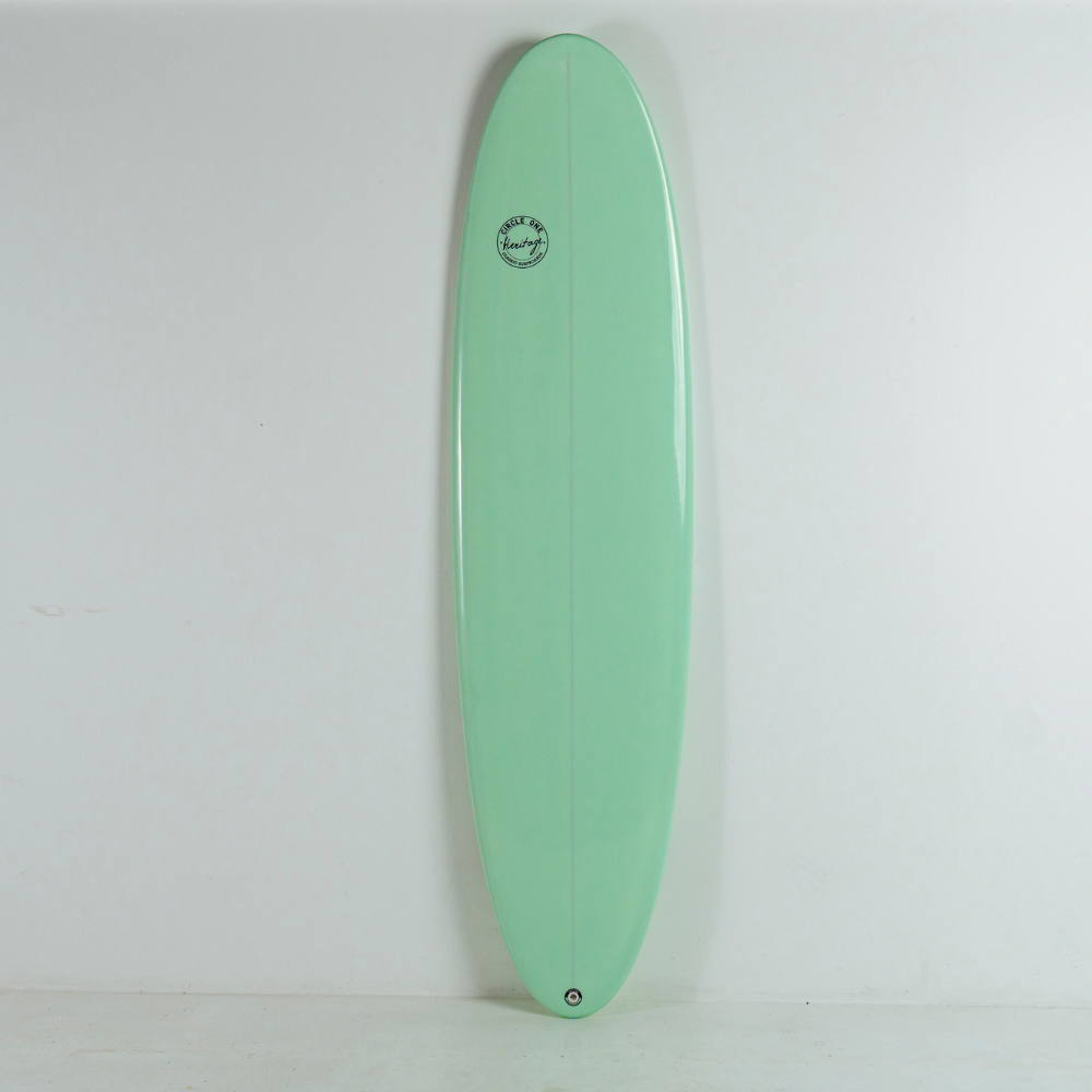 Circle One Heritage 7'6" Mini Mal Surfboard – product photo 2