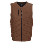 Mystic Outlaw Impact Vest Fzip Brown front
