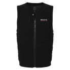 Mystic Outlaw Impact Vest Fzip Black front