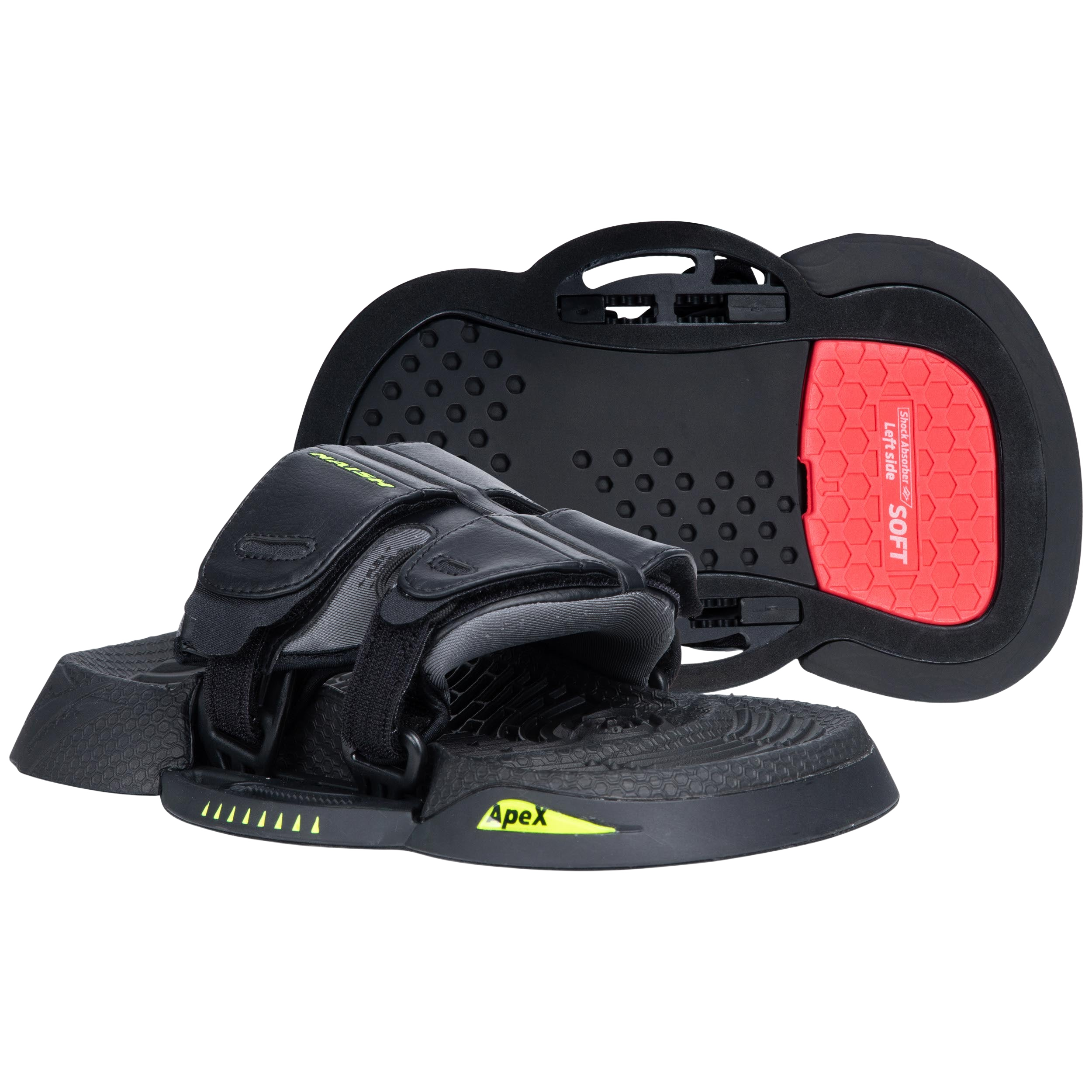Naish Apex Bindings ergonomic kiteboard bindings