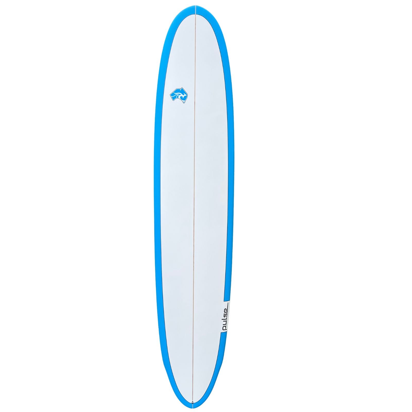 Circle One Pulse 9ft Longboard – blue deck view