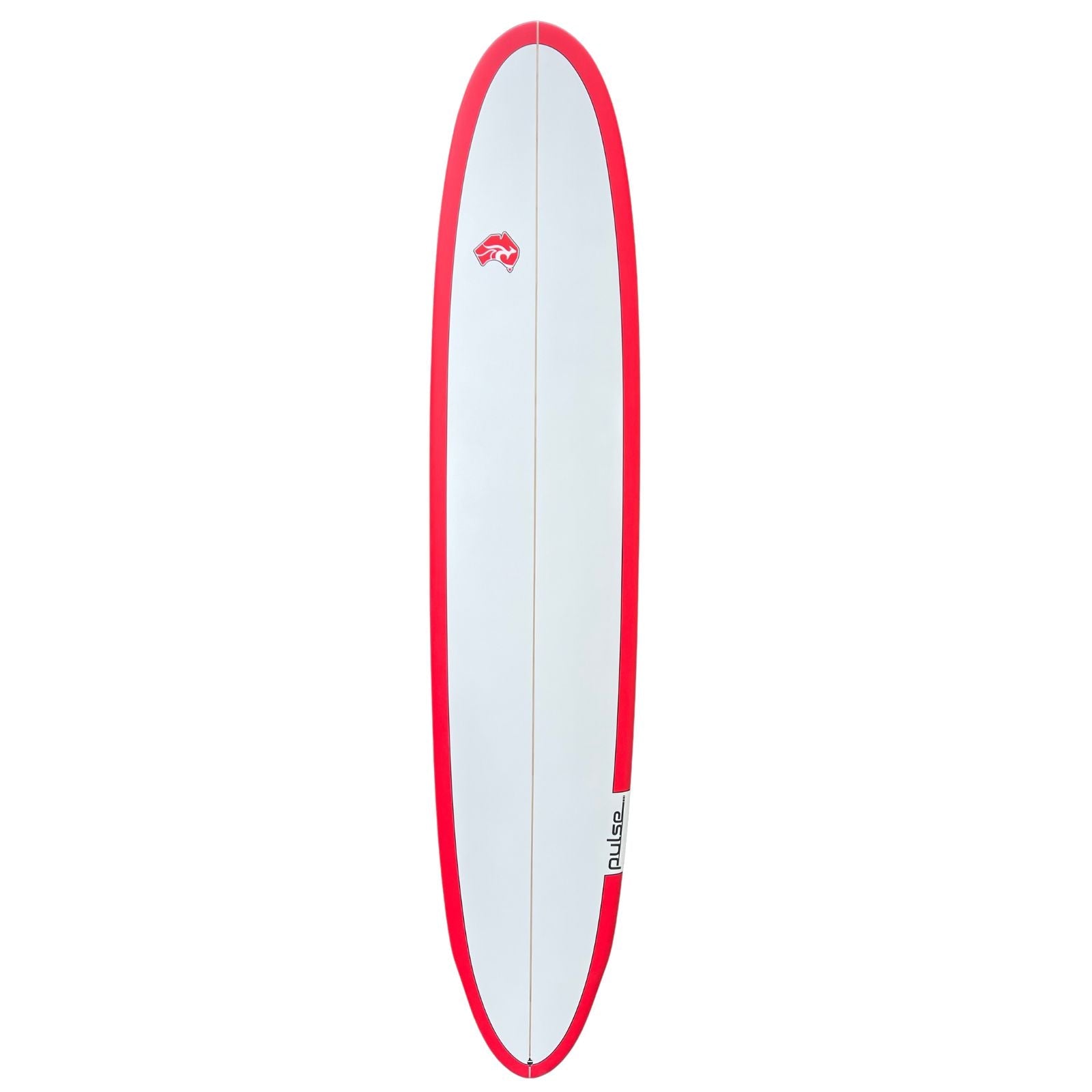 Circle One Pulse 9ft Longboard – red deck view