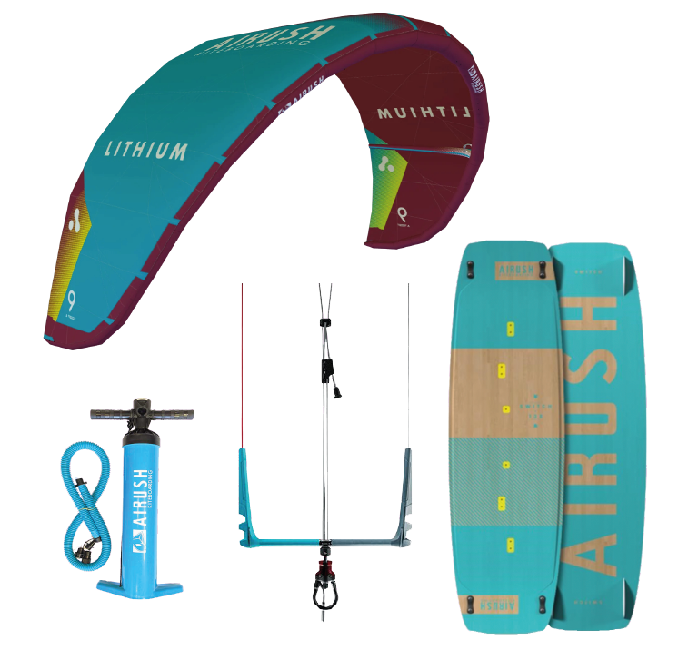 Airush Lithium Red & Teal V14 & Switch V11 package 2025 (Save £500)