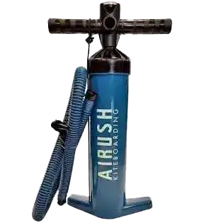 Airush Pump | Kite & Wing Pump with Pressure Gauge for reliable inflation in kiteboarding and wingfoiling.
