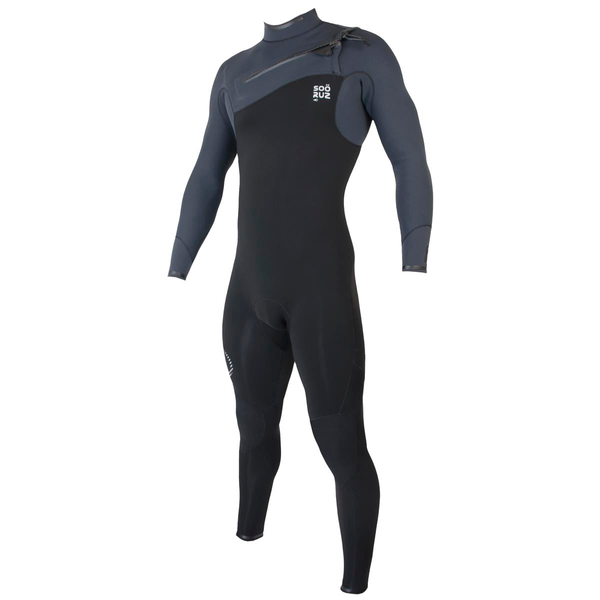 Sooruz GURU PRO 3/2mm Men's Fullsuit Chest Zip - Black (S5)