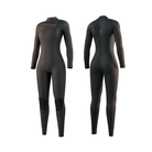 Mystic Evolve Fullsuit 3/2mm Front Zip Women 2026 in Black natural foam