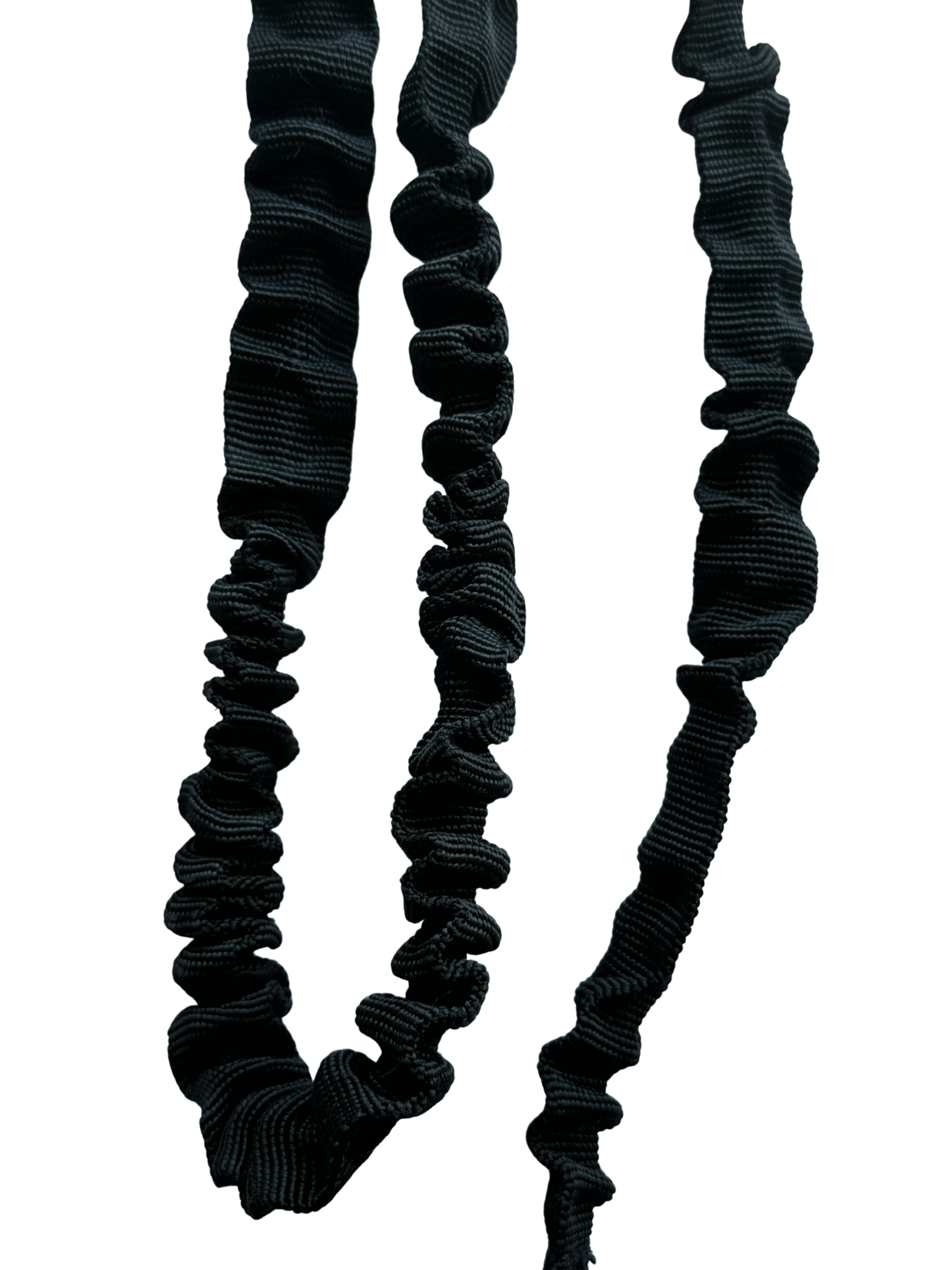 FBC Parawing Board Leash – Tangle-Free Parawing Safety Leash showing black tangle-free coil design.