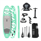 Fatstick AirStick 10'6 Inflatable SUP Package 2026 with paddle, pump, accessories, and bag.
