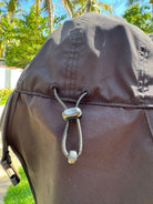 Solite Convertible MAX Watersports Hat rear view with the neck flap down for full UV coverage.