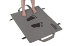 C-Monsta Changing Mat V2 | Wetsuit Changing Mat & Wet Gear Bag with footprints and carrying handles.