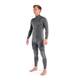 Dakine Mens Cyclone Zip Free 3/2mm Full Wetsuit (Graphite / Orange)