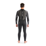 Dakine Mens Quantum Back Zip 3/2mm F/L Full Wetsuit (Black Camo / White)