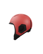 Mystic Legacy Helmet – 2026 in red, designed for high protection in watersports like kitesurfing and wakeboarding.