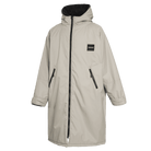 Mystic Poncho Explore – Waterproof Changing Robe 2026 in light gray with hood and zippered pockets