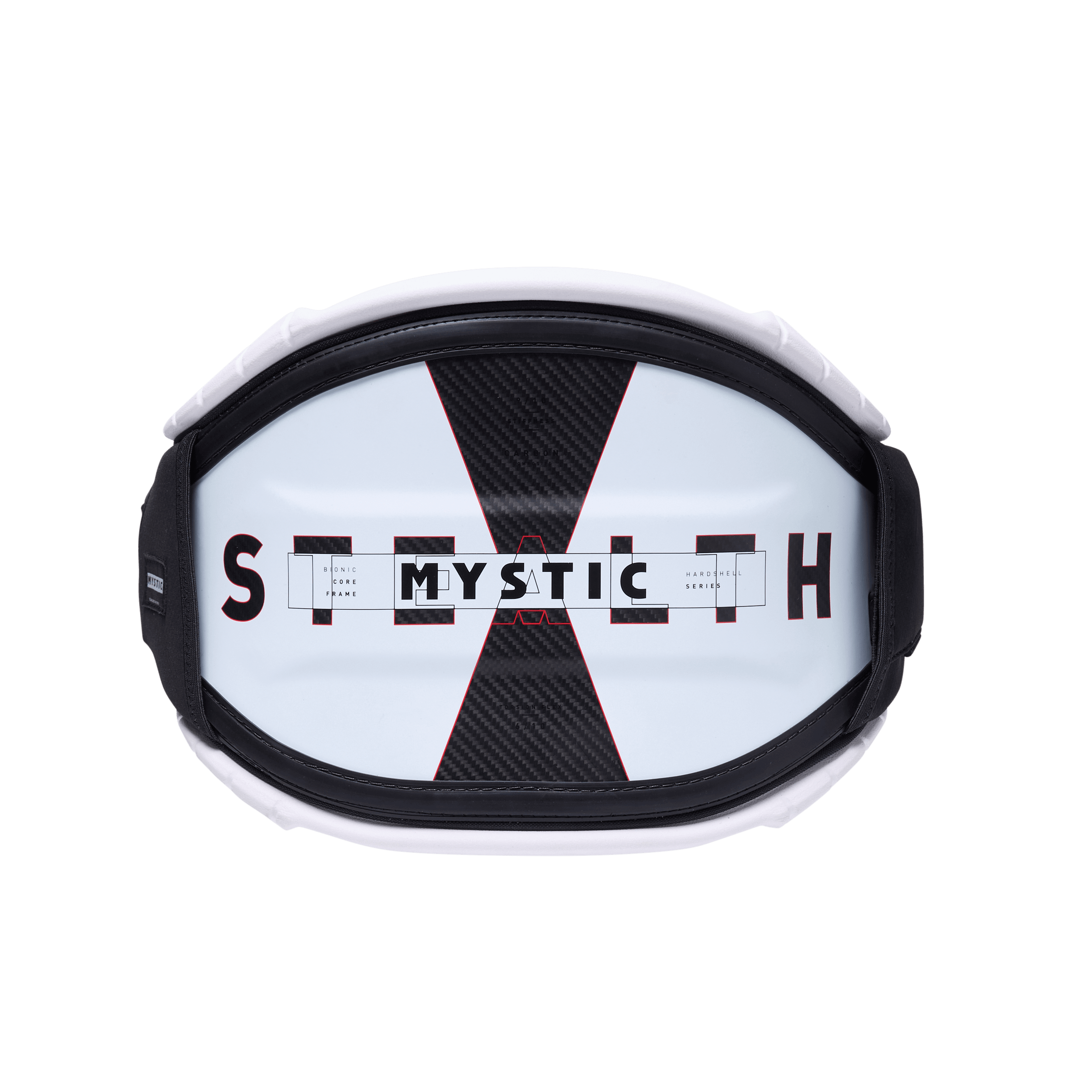 Mystic Stealth Waist Harness - 2026 top view showcasing its sleek design and advanced materials.