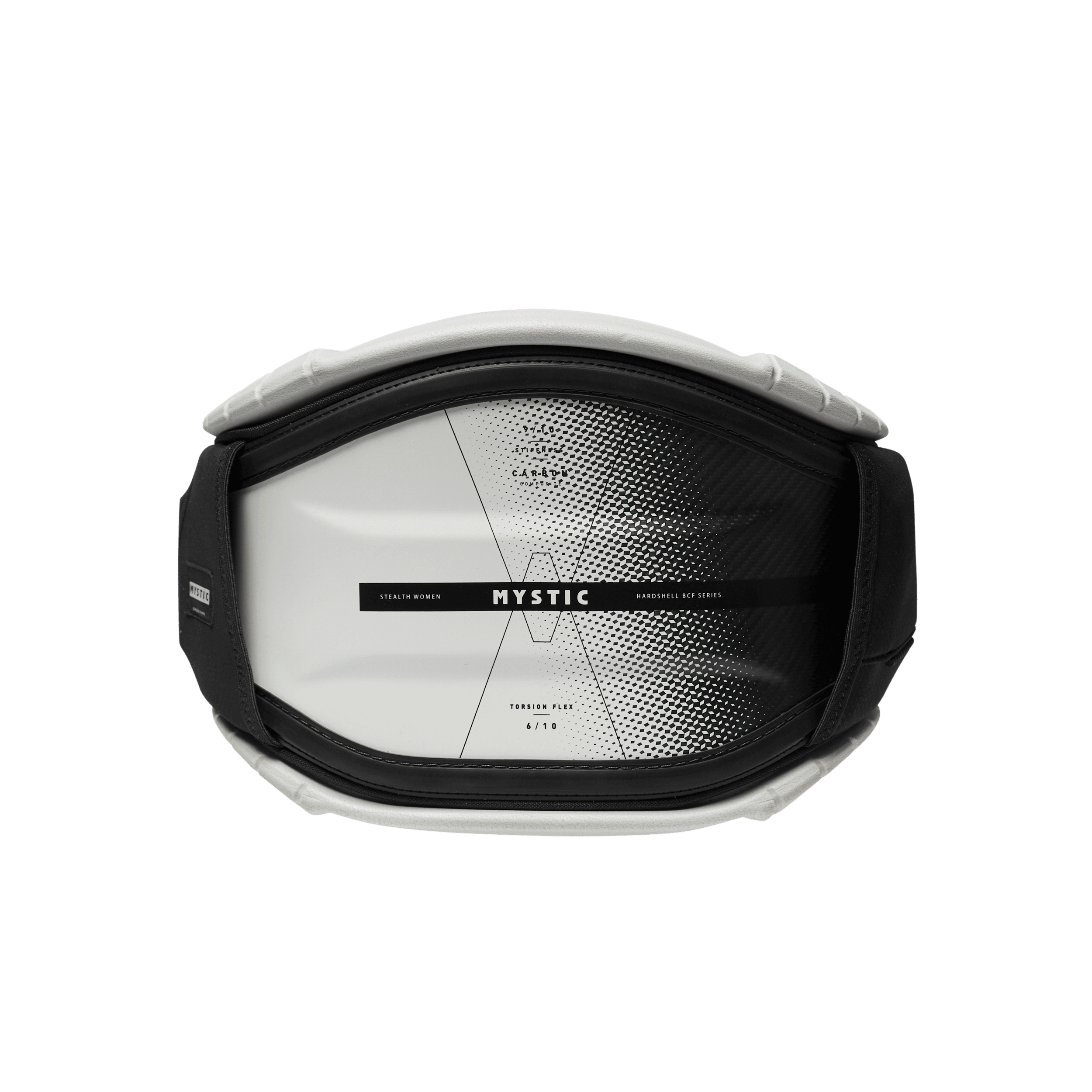 Mystic Stealth Women’s Waist Harness – 2026 aerial view showcasing lightweight design and top-quality materials.