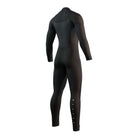 Mystic Voltt Fullsuit 5/4/3 mm Front Zip – Black – 2026 back view showing premium neoprene design.