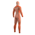 Mystic Voltt Hooded 6/4/3 mm Front Zip – Black – 2026 wetsuit view from the back, showcasing advanced thermal design.