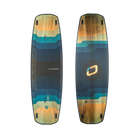 Ozone Base V3 – The Perfect Twin-Tip for Freeride Progression, showcasing a stylish design for kiteboarding.
