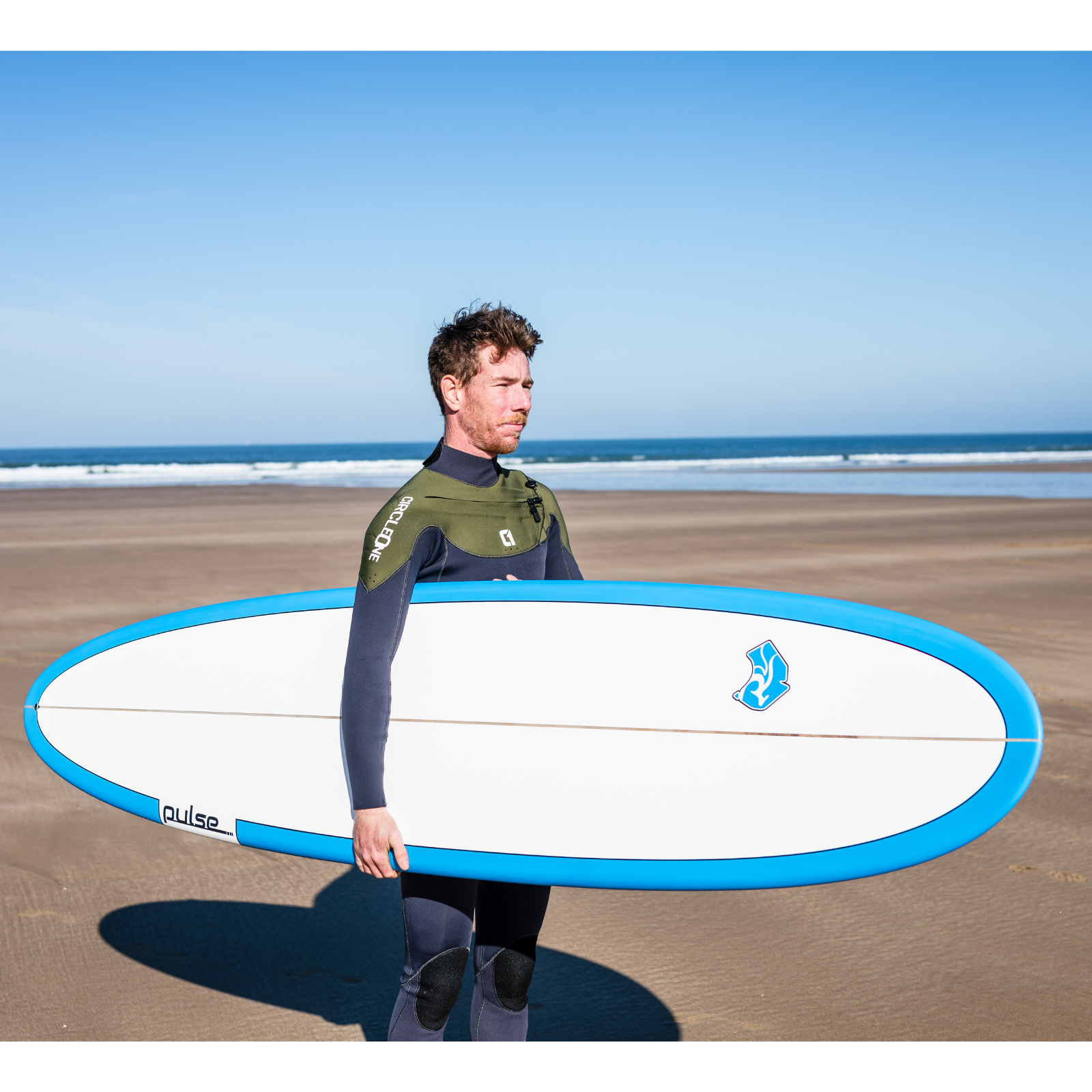 Circle One Pulse 8' Mini Mal Surfboard – product photo 2