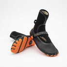 SOLITE - 5mm Custom Pro 2.0 Watersport Boots displayed with orange and black design, ideal for water temperatures 7C/45F+