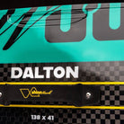 Shinn Dalton Kiteboard 2025 – Freestyle & Freeride Power close-up view of branding and specifications.
