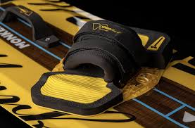 Shinn HPC Footpack 2025 – High Performance Comfort Pads on a surfboard, showcasing high adjustability and grip.