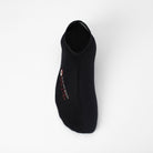 2021 Round Toe 1mm Neoprene Heat Booster Socks in black, designed for warmth in cold water activities.