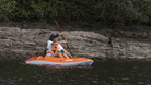 TAHE Ouassou Kayak in use