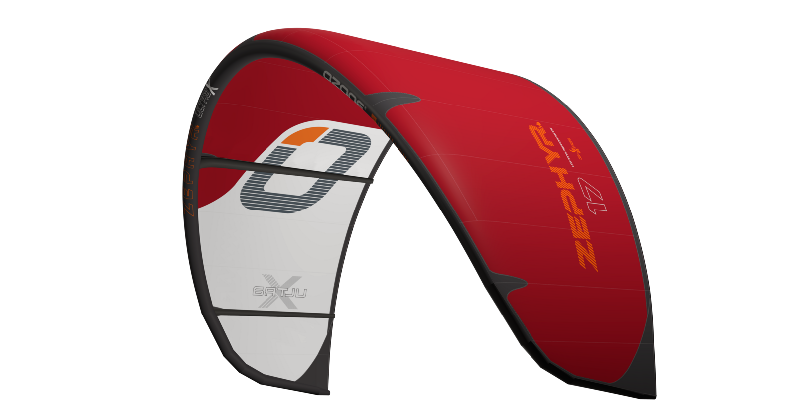 Ozone Zephyr V8 Ultra-X - Deep Red/White