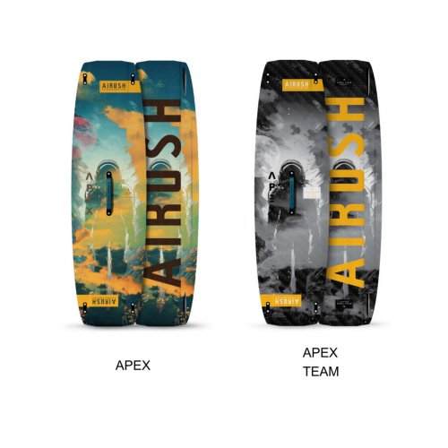 Airush Apex V9 Twintip Kiteboard top graphic
