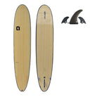 Circle One 9'6 Bamboo Longboard – deck view