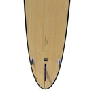 Circle One 9'6 Bamboo Longboard – round pin tail close-up