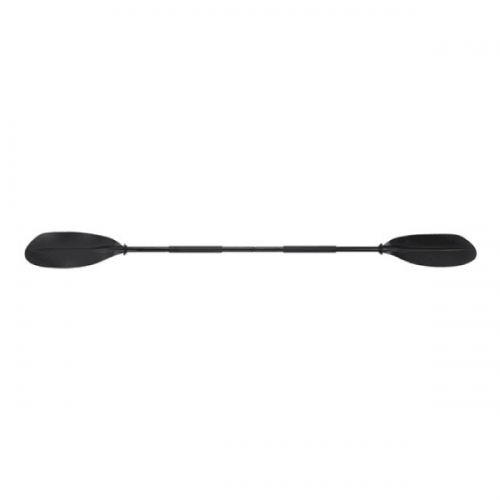 Black kayak paddle for 'MAHEE' Double Seater Kayak Blue Package Deal 🔵, suitable for tandem paddling adventures.