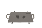 C-Monsta Changing Mat V2 | Wetsuit Changing Mat & Wet Gear Bag, featuring foot prints and sturdy carrying handles.