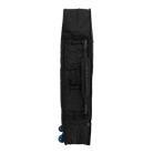 Elevate Lightweight Boardbag - Black - 2026, featuring nylon ripstop, water repellent fabric, and interconnect strap.