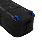 Elevate Lightweight Boardbag - Black - 2026 with blue handles and durable, water-repellent nylon fabric.