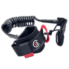FBC Coiled Wing Wrist Leash | Coiled Wrist Leash with premium neoprene collar for comfort and performance.