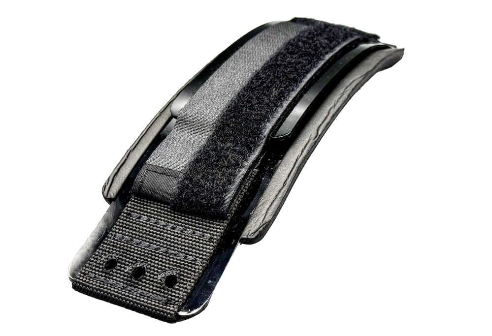FBC Foil Footstrap Pro+ | Foil Footstraps (x3) close-up of the comfortable and supportive black strap design.