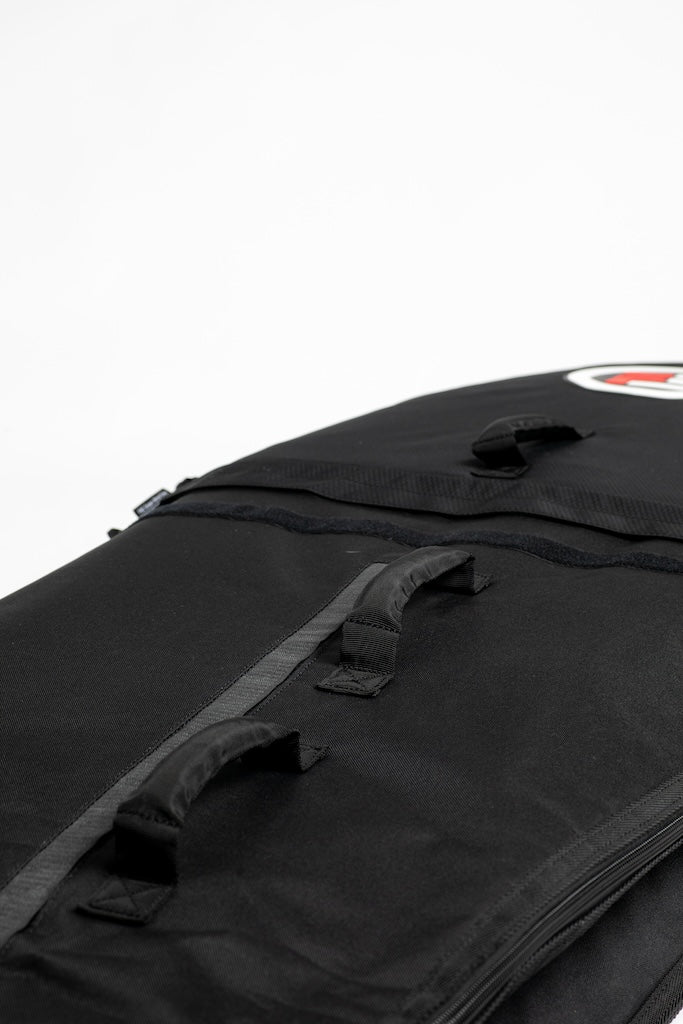 FBC Midlength Adjustable Bag Pro+ | Downwind/Wingfoil Bag showing the adjustable straps and design details.