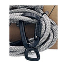 FBC Swivel Karabina locking swivel karabiner shown attached to an FBC wing leash