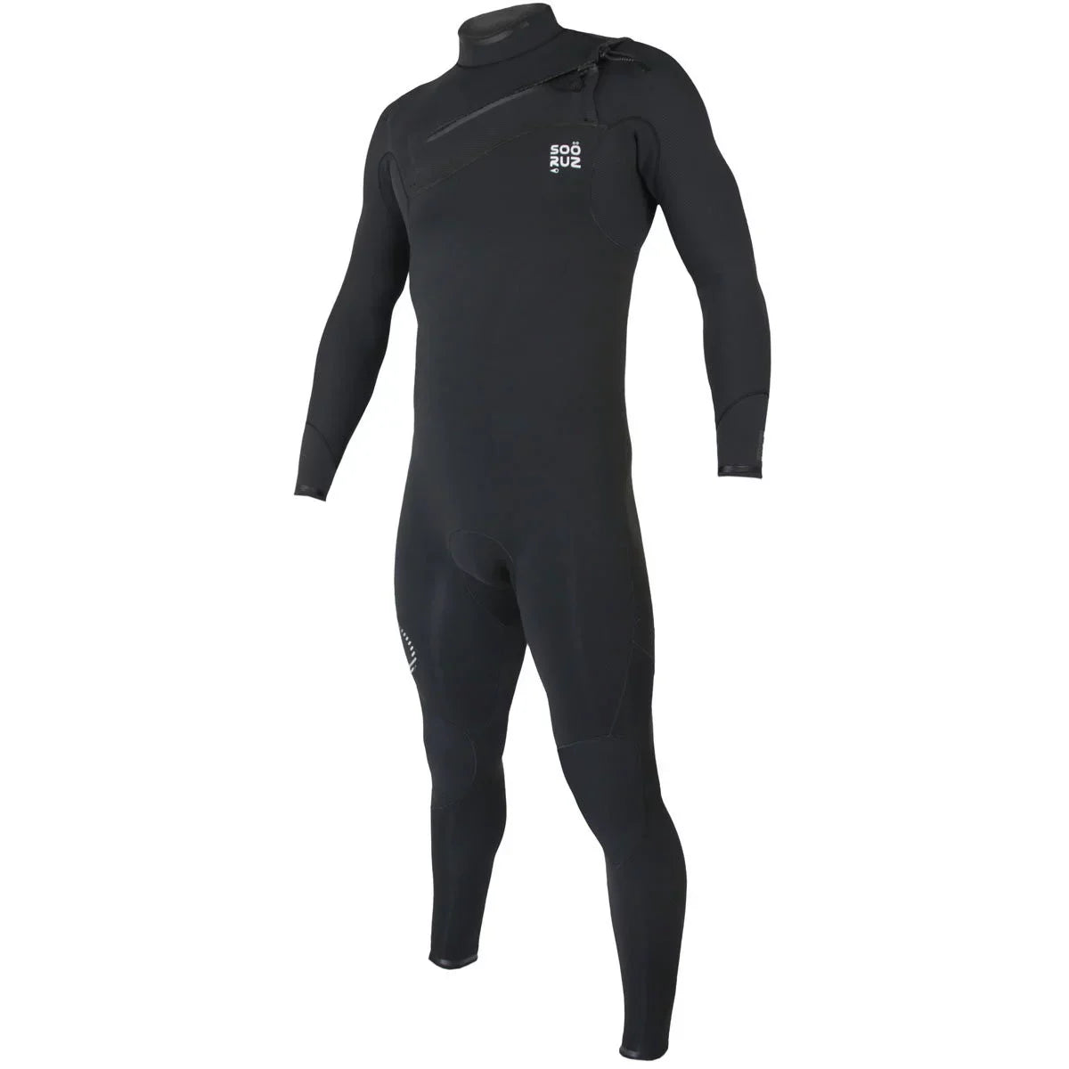 Sooruz GURU PRO 4/3mm Men's Fullsuit Chest Zip - Black
