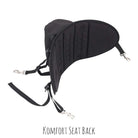 Komfort Seat Back for enhanced comfort and support in kayaking adventures.
