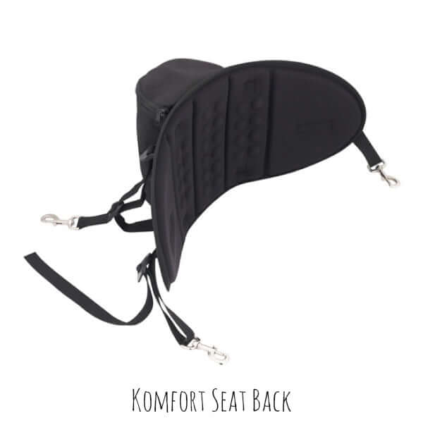 Komfort Seat Back for enhanced comfort and support in kayaking adventures.